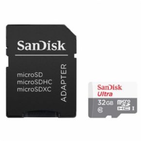 Tarjeta micro SD 32 GB Sandisk Ultra Clase 10 Canon digital de 0,29  incluido