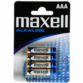 Pila Maxell Lr03 Aaa Mn2400 Alkaline 4 Unidades