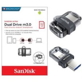 Dispositivo de almacenamiento Sandisk Ultra Dual Drive m3.0 USB 32 GB Canon incluido de 0,29