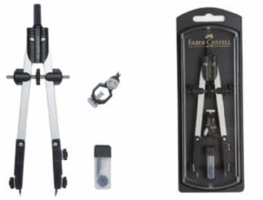Compas Faber Castell  escolar de ajuste rpido 32722-8