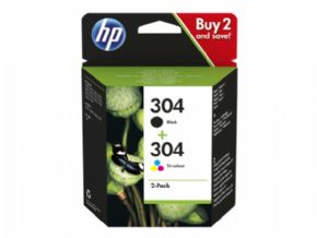 Cartucho HP 304 PACK negro y color
