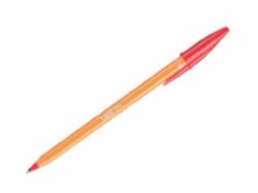 Boligrafo BIC cristal fino rojo
