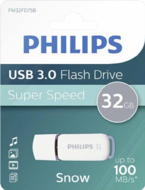Memoria USB Philips 32GB 3.0, Super Speed, Canon Digital Incluido de 0,29