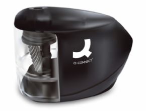 Sacapuntas q-connect kf-18571 electrico de sobremesa adaptador/pilas aa afila mueladiametros 6,5 a 8 mm.	