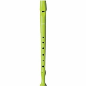 Flauta hohner 9508 color verde funda verde y transparente.