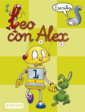 LEO CON ALEX 1 ESCRITURA (PAUTA) VERDE. 