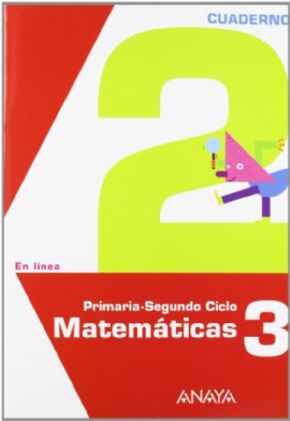 CUADERNO MATEMAT.2 (3.PRIM) (EN LINEA). 12% de descuento aplicado en el precio.