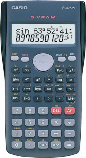 Calculadora CASIO, FX-82MS