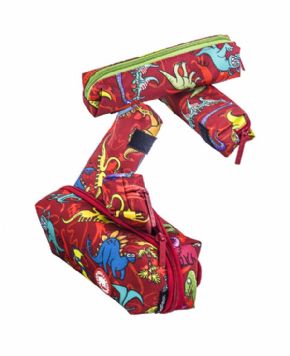 Kit 4 estuches sin contenido Dinos Sand