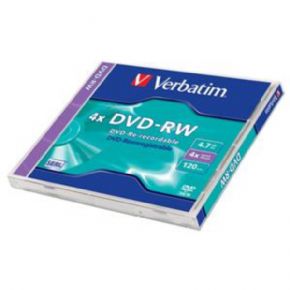 4x DVD-RW Verbatim (1 unidad), Canon Digital Incluido de 0,25