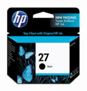 Cartucho de tinta HP 27 Negro