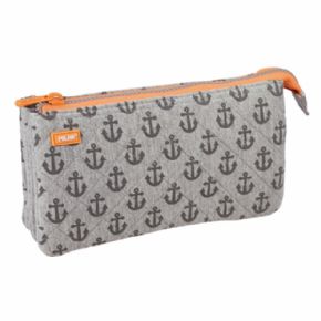 Portatodo 5 compartimentos Anchors gris