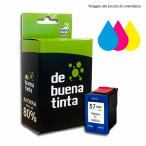 Cartucho de tinta HP 57 Compatible Tricolor