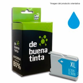 Cartucho de tinta Brother 970/1000 Cyan