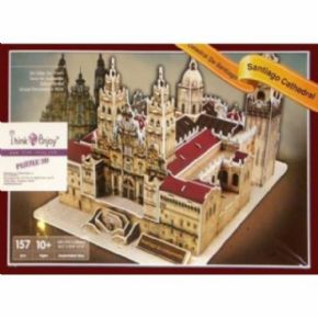 Puzzle 3D Catedral de Santiago de Compostela. (Ref OP13)