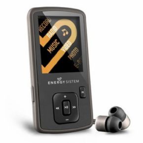 MP4 con radio FM, microSD, 8GB Energy System