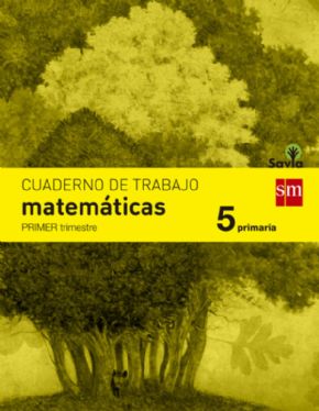 CUADERNO MATEMATICAS 1 5 PRIMARIA *SAVIA*. 12% de descuento aplicado en el precio.