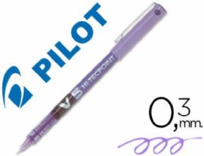 Bolgrafo PILOT HI-TECPOINT V5 Morado