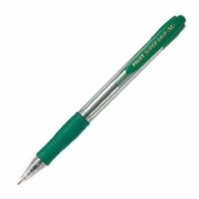 Bolgrafo Pilot Super Grip M Color Verde