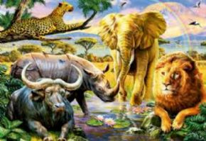 Puzzle Educa Los Cinco Grandes 16748 (1000 Piezas)