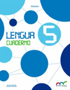 Cuaderno Lengua 5 Primaria Anaya. 12% de descuento aplicado en el precio.