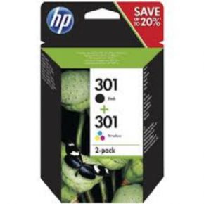 Pack cartucho original HP 301 Negro y Color