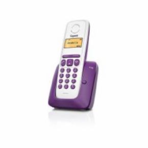 Telfono Inalmbrico Gigaset A130 Morado/Blanco