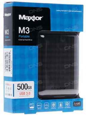 Maxtor M3 500 GB USB 3.0