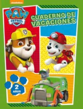 Cuaderno de vacaciones 2 Aos Paw Patrol