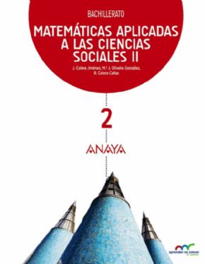 Matemticas II 2 Bachillerato (Sociales - Aprender crecer). 5% de descuento aplicado en el precio.