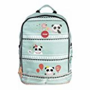 MOCHILA PEQUEA  PANDA VERDE