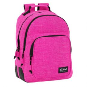 MOCHila DAY PACK DOBLE ADAPTABLE A CARRO BLACKFIT8 PINK