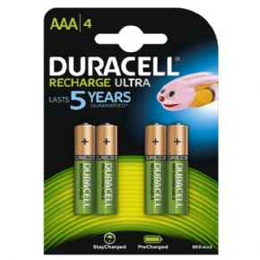 PILA AAA RECARGABLE DURACEL