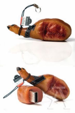 MEMORIA USB  JABUGUITO IBERICO JAMON 16GB, Canon Digital Incluido de 0,29 