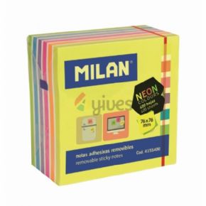 NOTAS ADHESIVAS COLORES MILAN