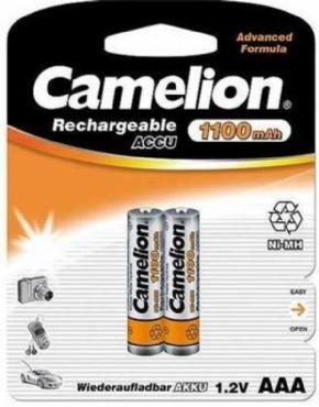 PILA AAA RECARGABLE CAMELION 2 UNIDADES