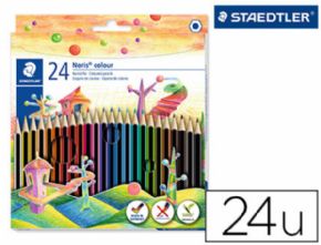 LAPICES DE COLORES STAEDTLER WOPEX ECOLOGICO 24 COLORES