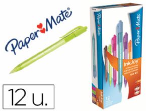 BOLIGRAFO PAPER MATE INKJOY 100 RETRACTIL  NARANJA
