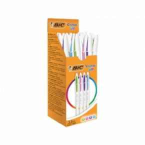 BOLIGRAFO BIC CRISTAL UP BICOLOR VERDE