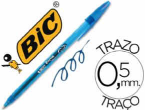 BOLIGRAFO BIC CRISTAL GEL AZUL 