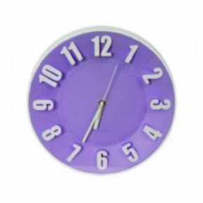 RELOJ DE PARED PLATINET TODAY MORADO 