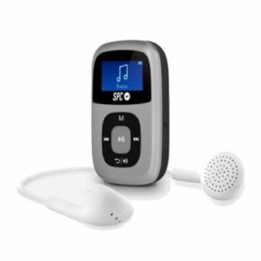 Reproductor MP3 Clip 8644S 4GB Plata canon incluido de 3.81