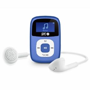 Reproductor MP3 Clip 8644A 4GB Azul canon incluido de 3.81