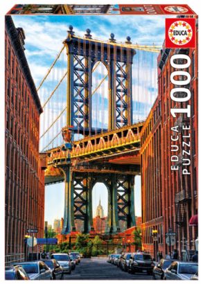 PUZZLE 1000 PUENTE DE MANHATTAN, NUEVA YORK 17100