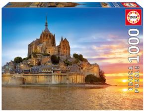PUZZLE 1000 MONTE SAINT-MICHEL, FRANCIA 17665