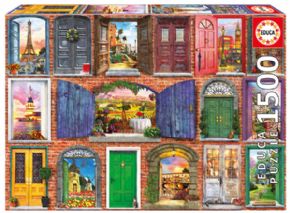 PUZZLE 1500 PUERTAS DE EUROPA 17118