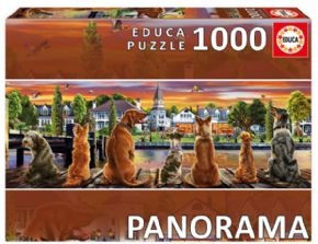 PUZZLE 1000 PERROS EN EL EMBARCADERO 