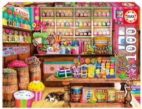 PUZZLE 1000 TIENDA DE DULCES 17104