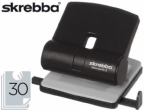 TALADRADOR SKREBBA SKRE PERFO 3 NEGRO -CAPACIDAD 30 HOJAS