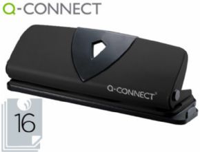 TALADRADOR Q-CONNECT KF01238 NEGRO -4 TALADROS -ABERTURA 1,6 MM